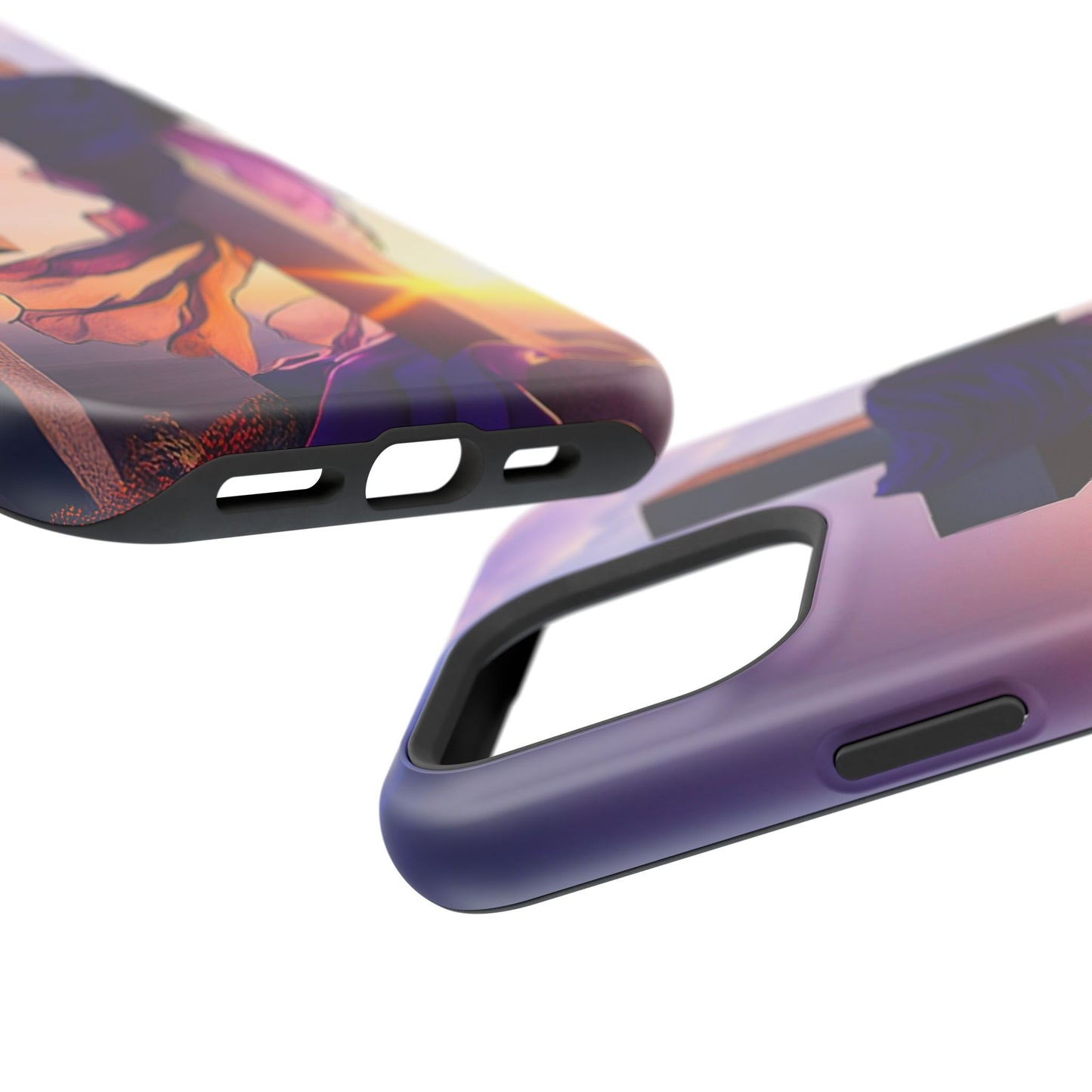 He is Risen Cross phone case