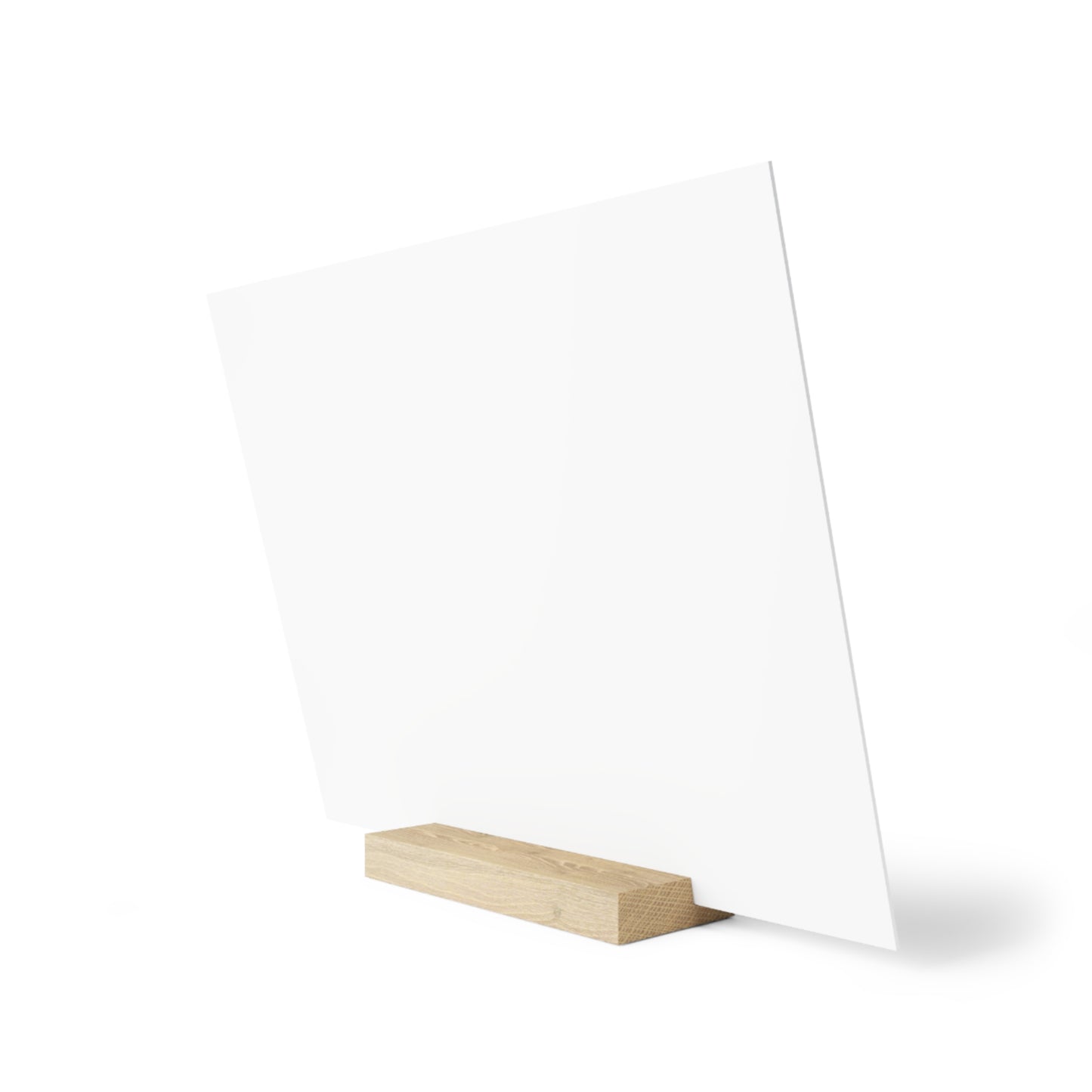 John 11:25-26 Bible Verse Image, Gallery Board with Stand