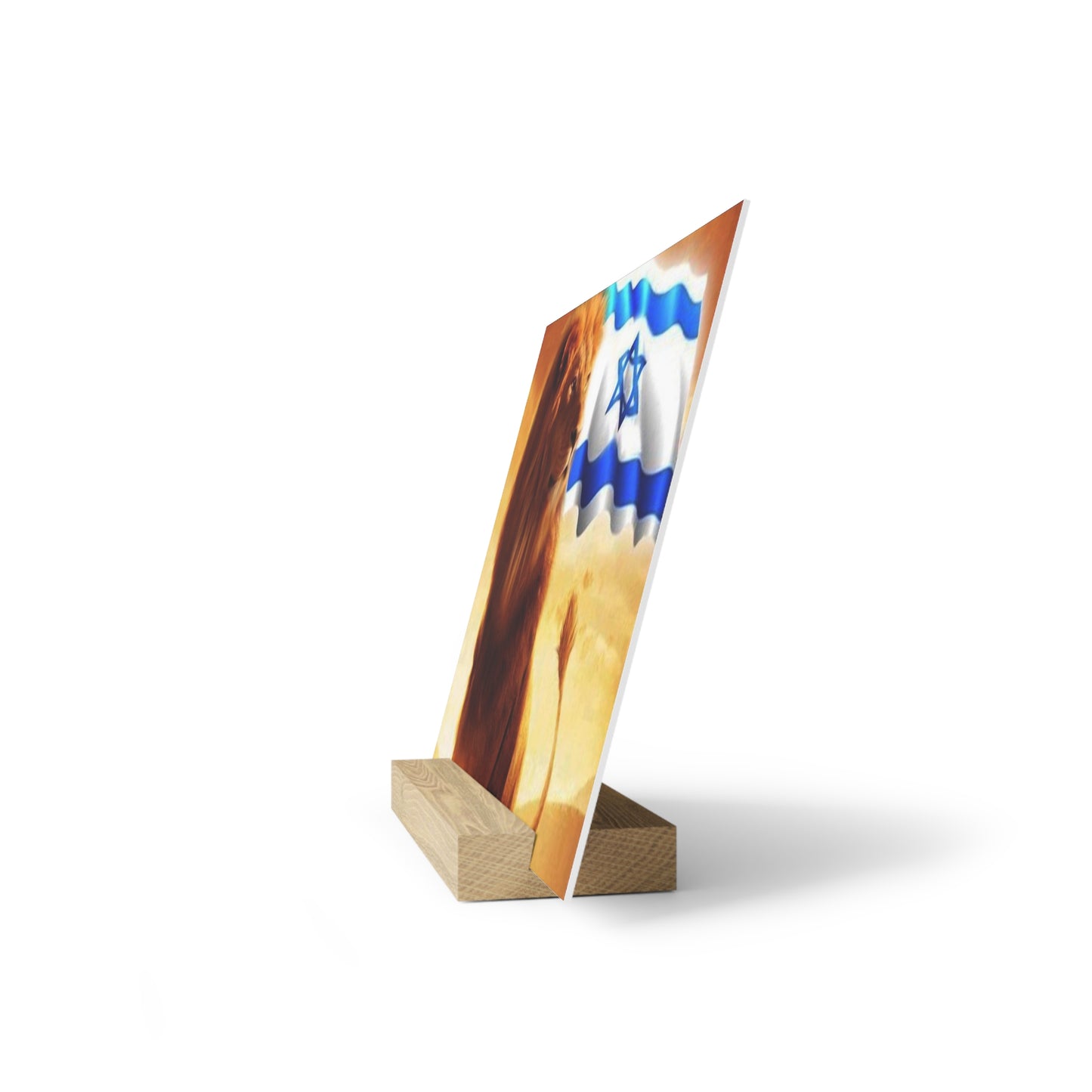 I stand with Israel! Gallery Board with Stand