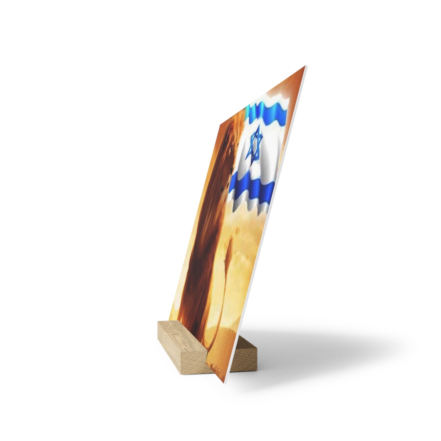 I stand with Israel! Gallery Board with Stand