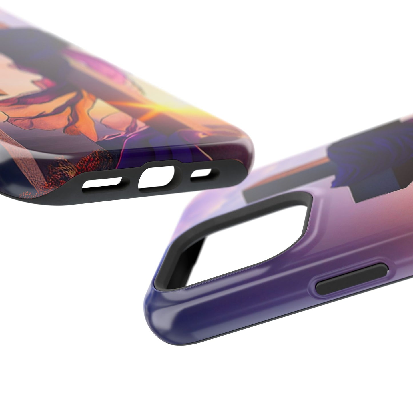 He is Risen Cross phone case