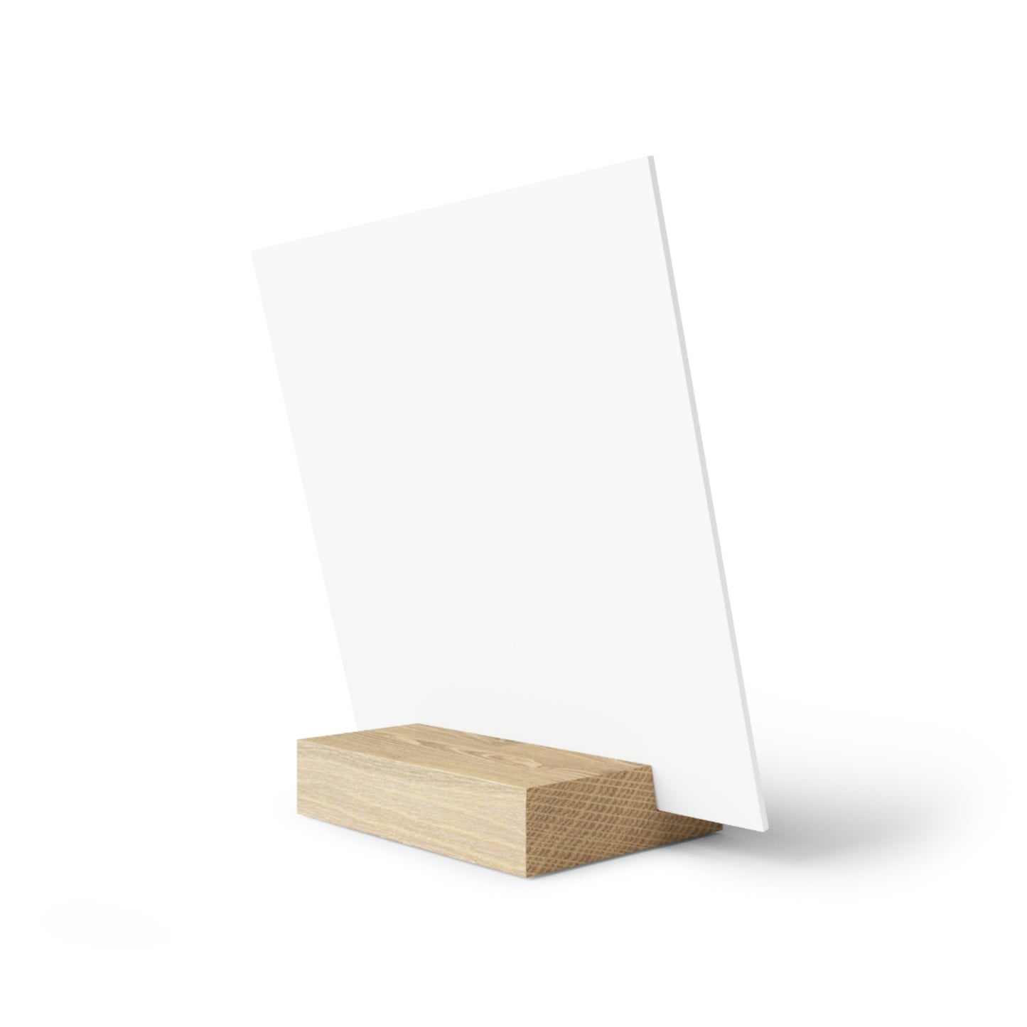 John 6:35, Bible Verse Image, Gallery Board with Stand
