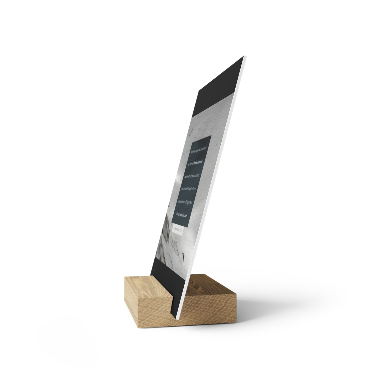 2nd Chronicles 7:14 verse image, Gallery Board with Stand