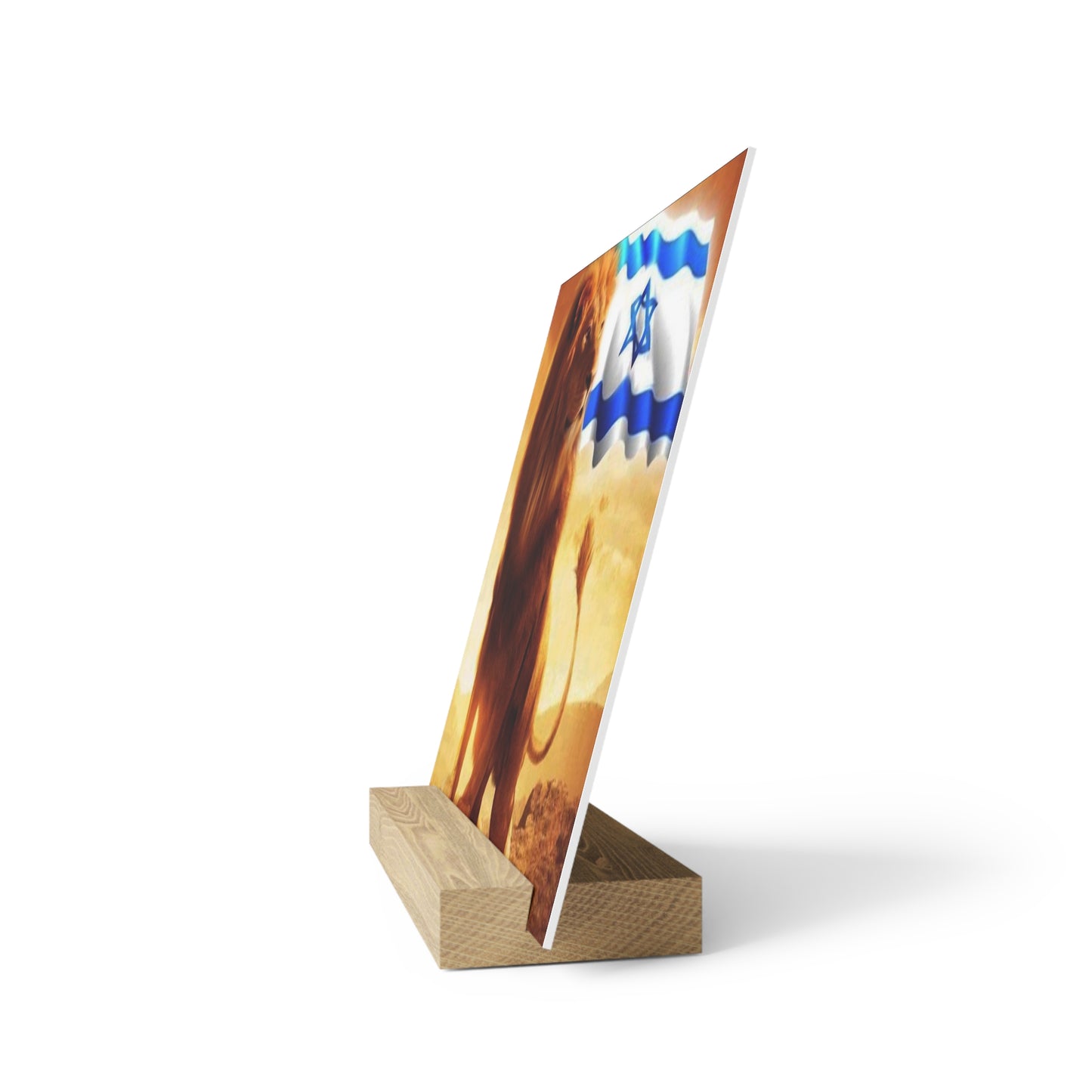 I stand with Israel! Gallery Board with Stand