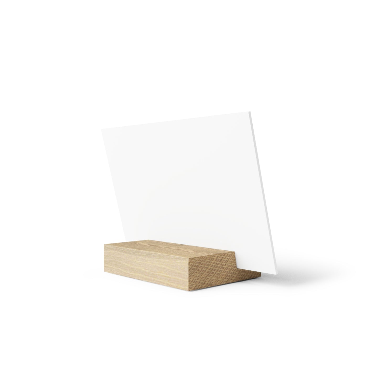 John 11:25-26 Bible Verse Image, Gallery Board with Stand