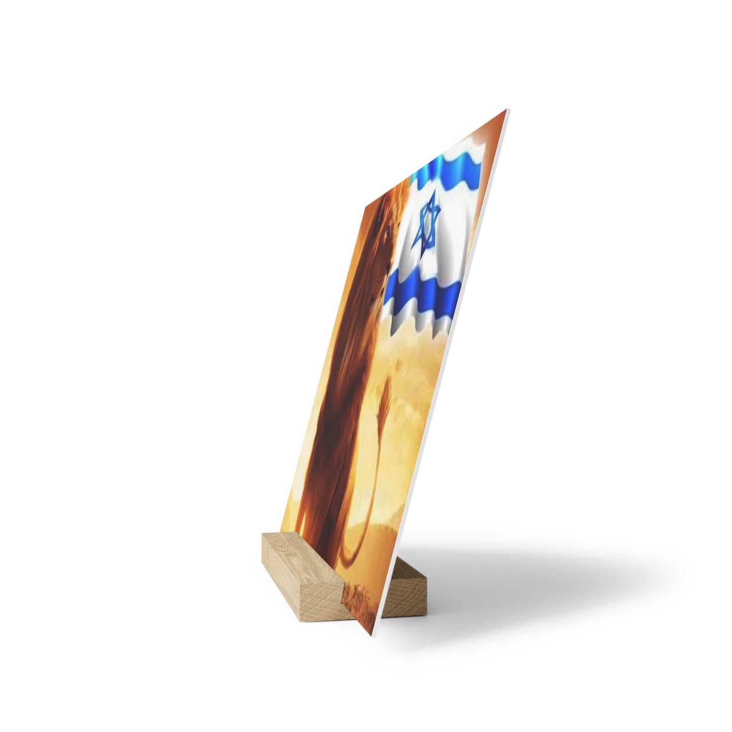 I stand with Israel! Gallery Board with Stand